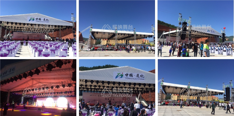大型舞臺太空架抗風(fēng)能力8級